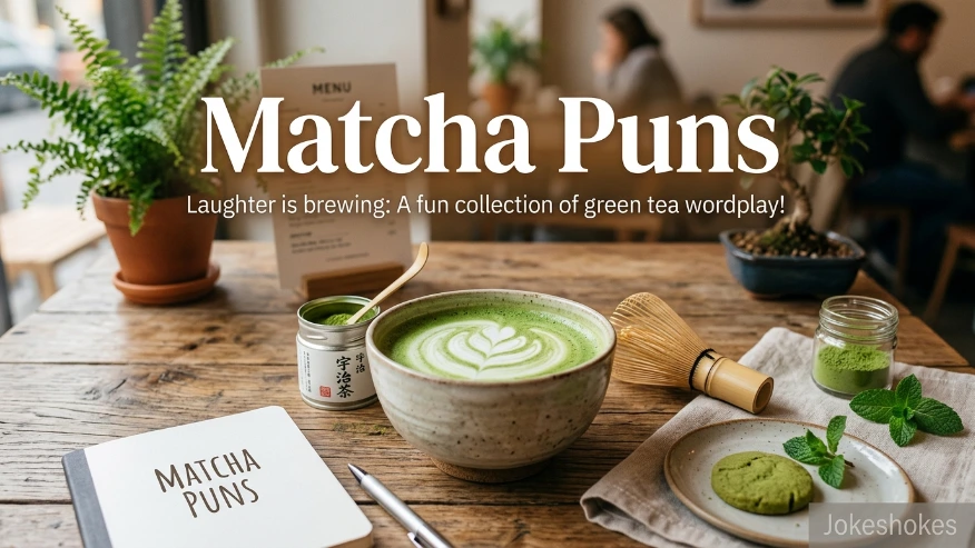 Matcha Puns