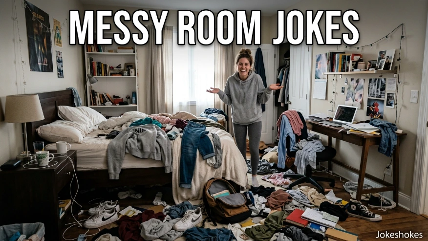 Messy Room Jokes