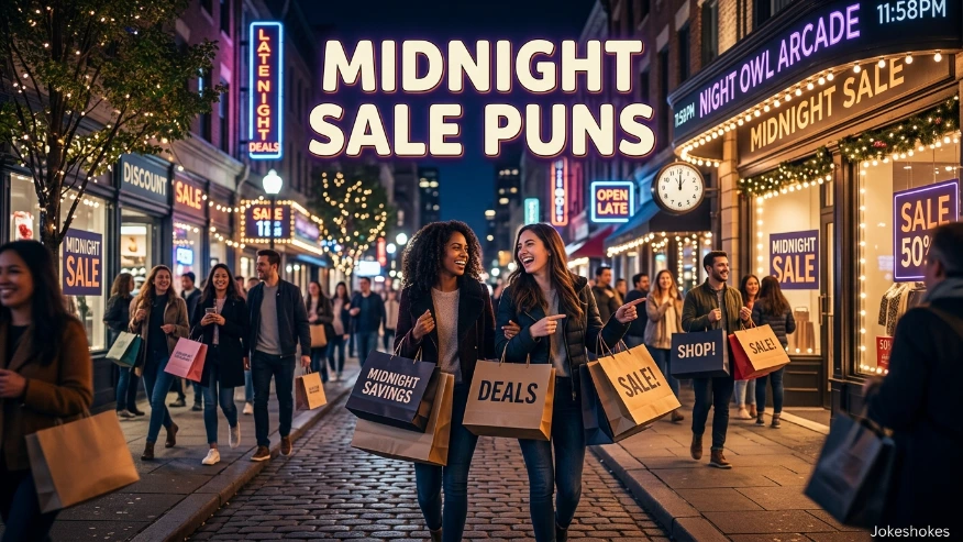 Midnight Sale Puns
