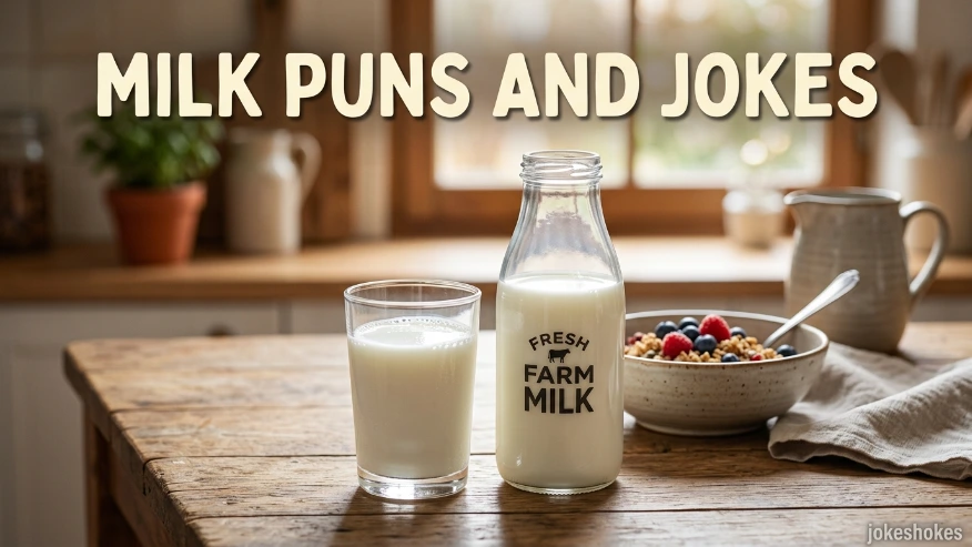 Milk Puns and Jokes