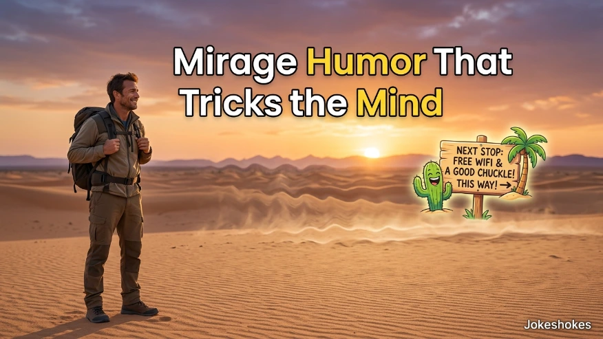 Mirage Humor That Tricks the Mind