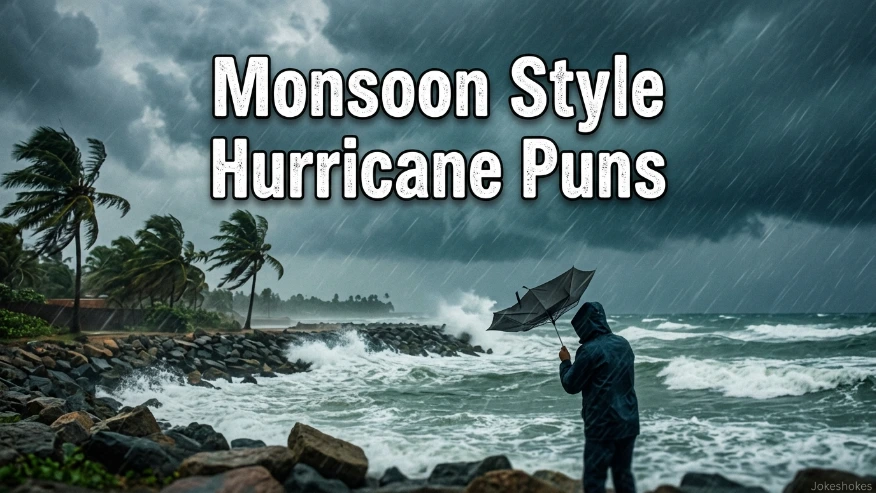 Monsoon Style Hurricane Puns