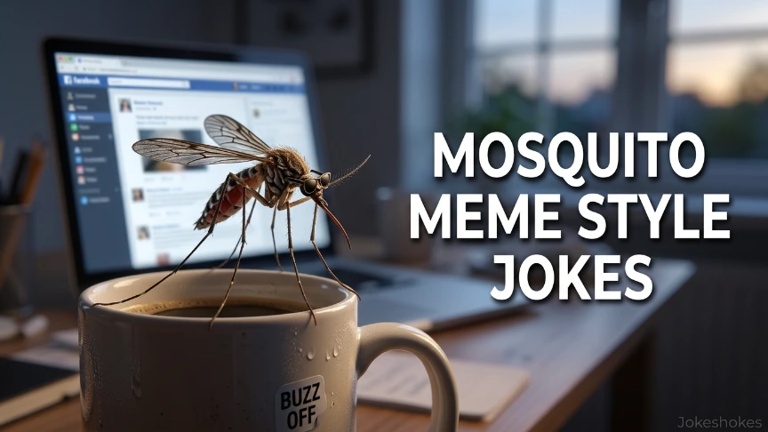 Mosquito Meme Style Jokes