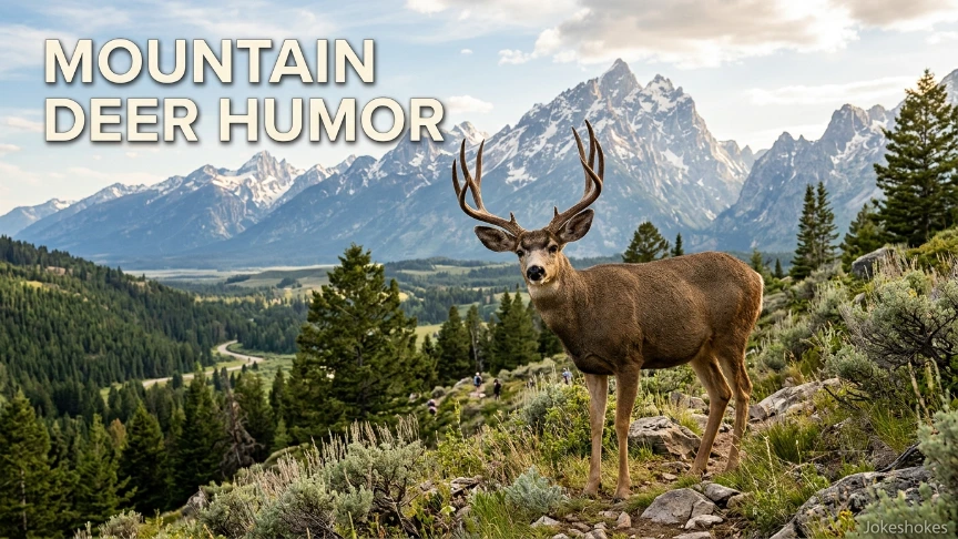 Mountain Deer Humor