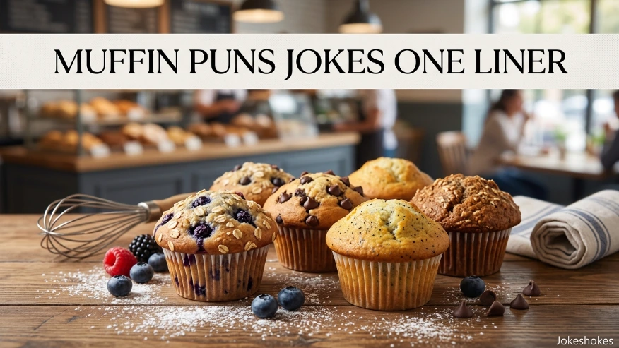 Muffin Puns Jokes One Liner