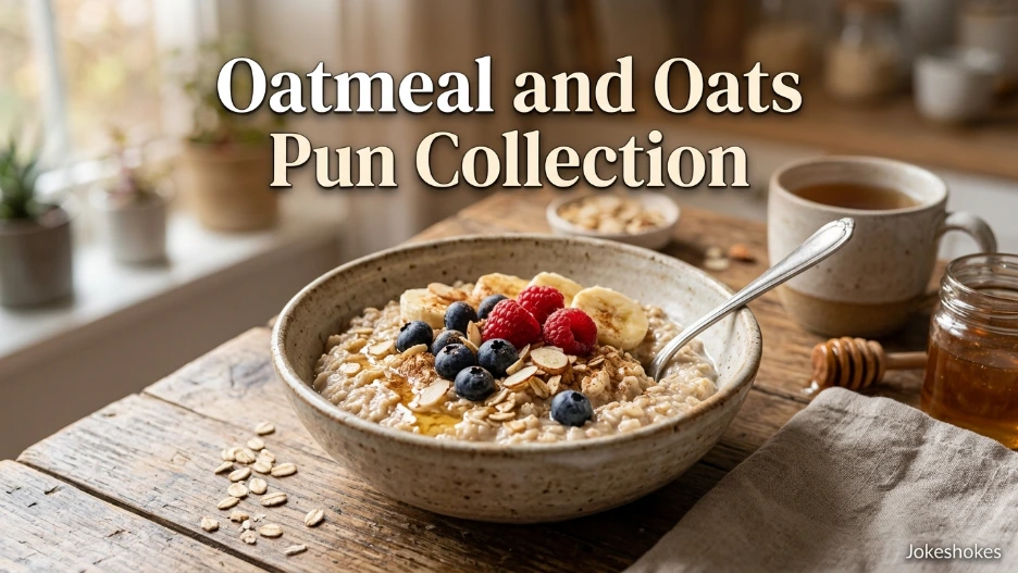 Oatmeal and Oats Pun Collection