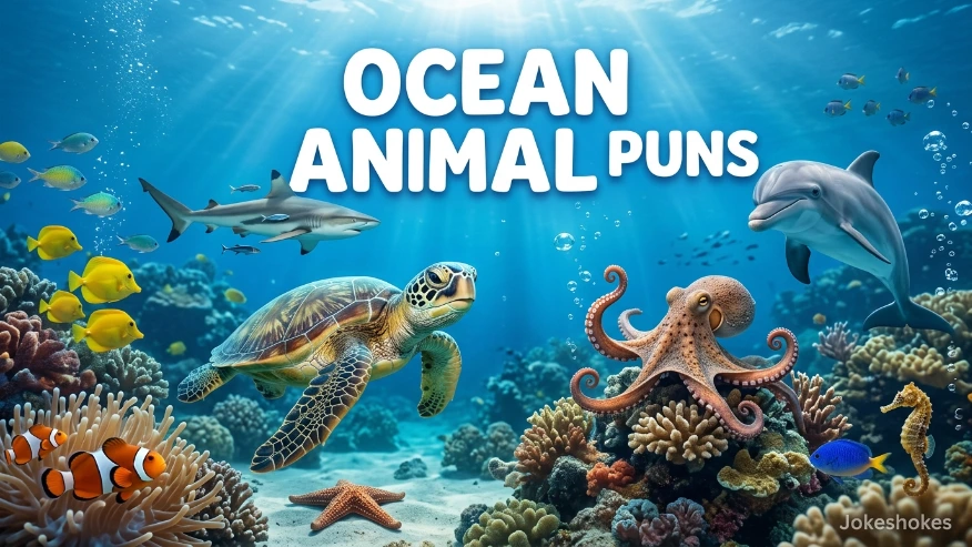 Ocean Animal Puns