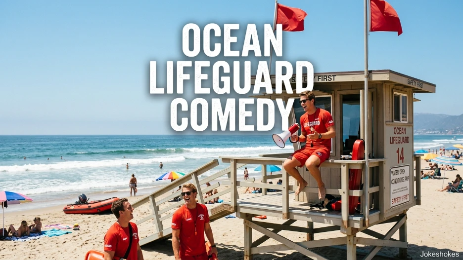 Ocean Lifeguard Comedy
