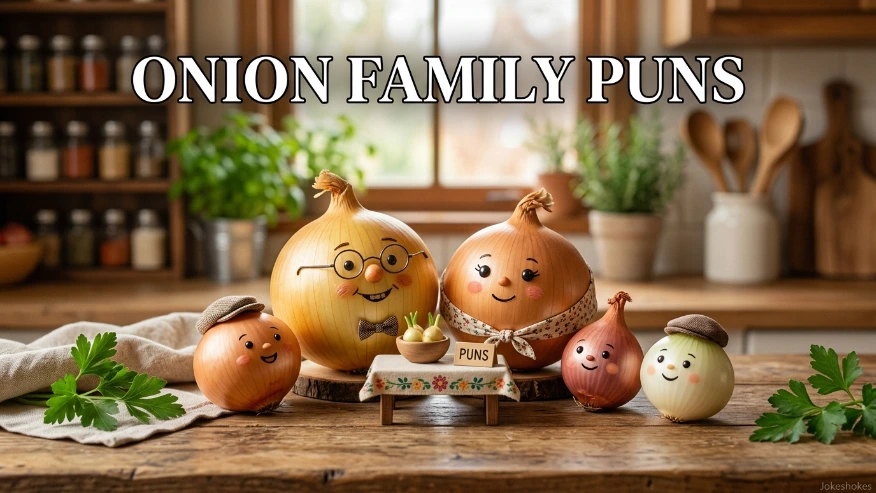 Onion Family Puns