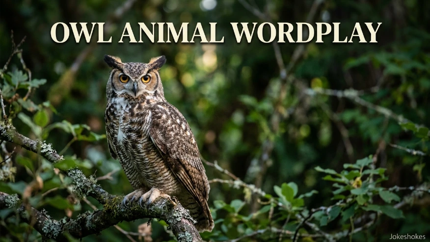 Owl Animal Wordplay