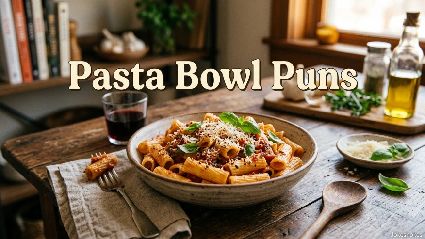 Pasta Bowl Puns