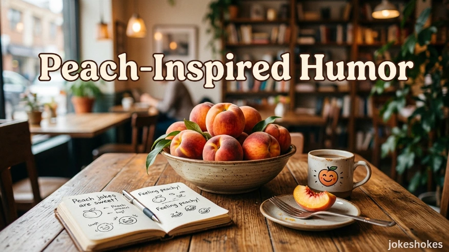 Peach-Inspired Humor
