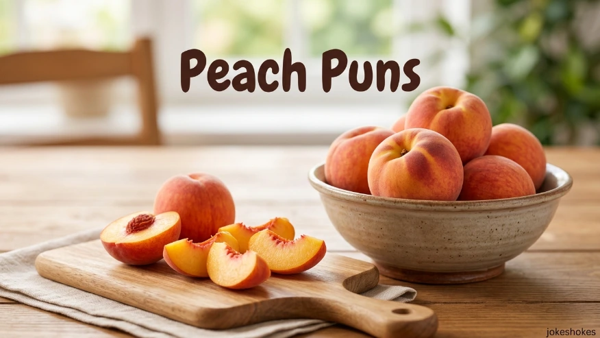 Peach Puns