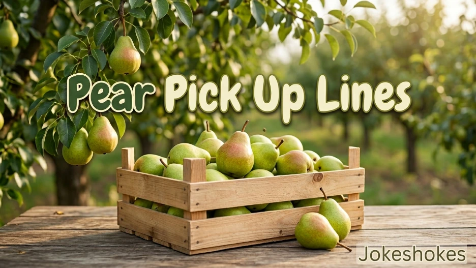 Pear Pick Up Lines