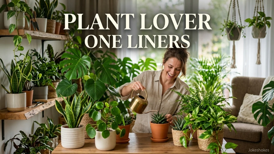 Plant Lover One Liners