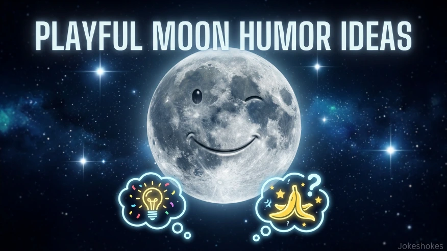 Playful Moon Humor Ideas