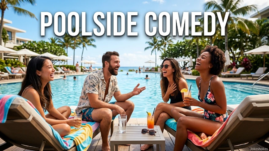 Poolside Comedy