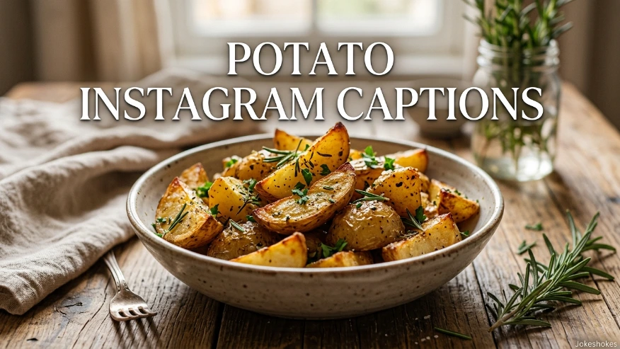 Potato Instagram Captions