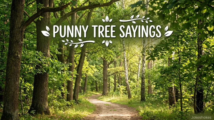 Punny Tree Sayings