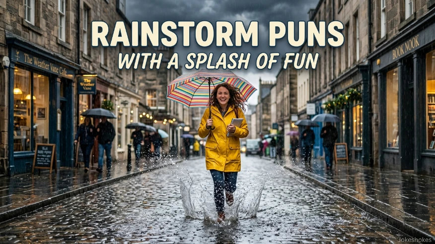 Rainstorm Puns With A Splash of Fun