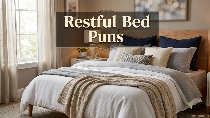 Restful Bed Puns