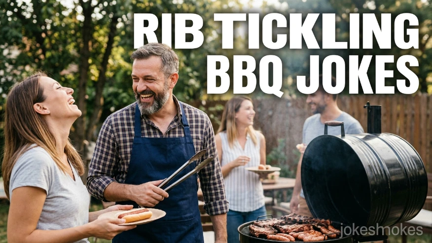 Rib tickling BBQ jokes