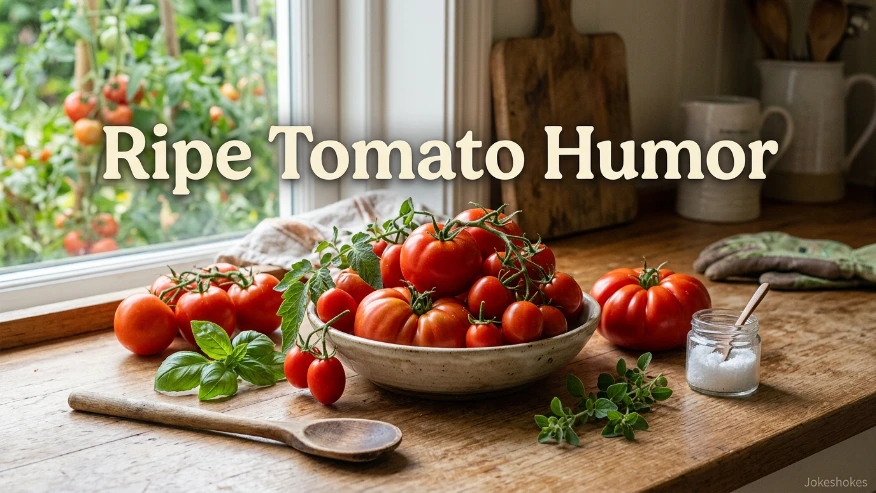 Ripe Tomato Humor