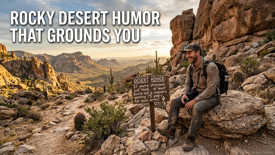 Rocky Desert Humor That Grounds You