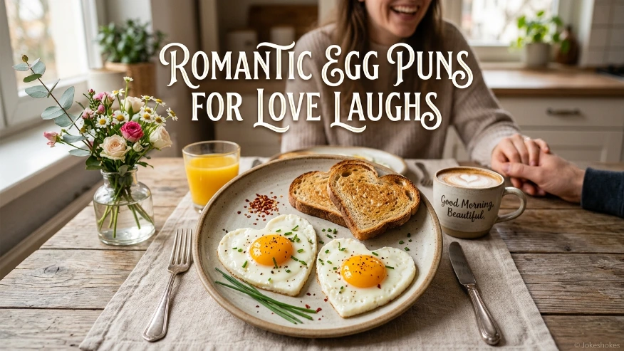 Romantic Egg Puns for Love Laughs