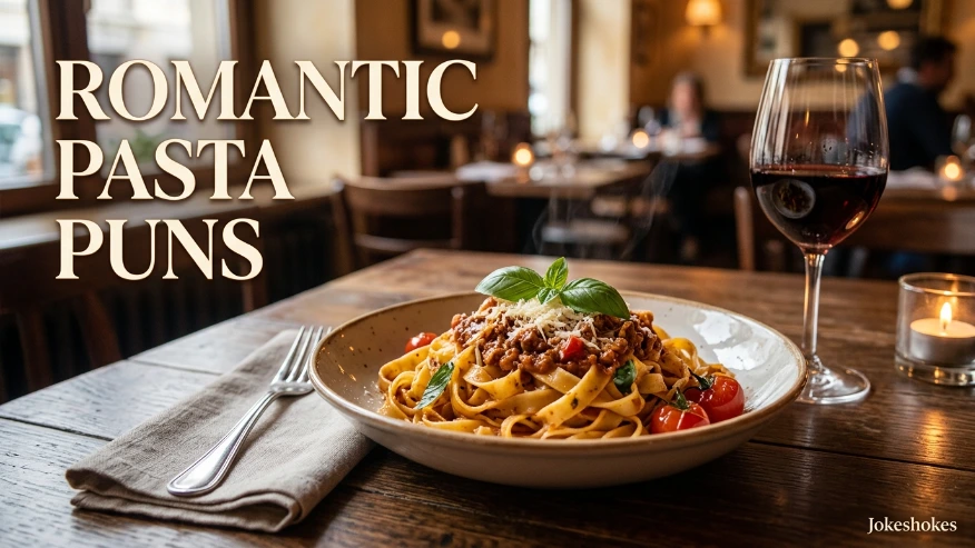 Romantic Pasta Puns