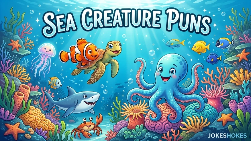 Sea Creature Puns