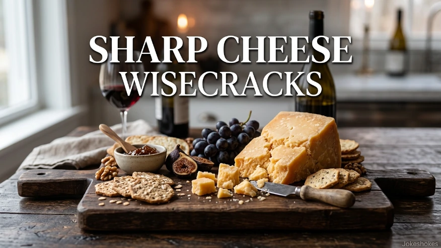 Sharp Cheese Wisecracks