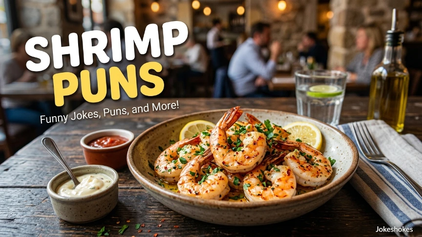 Shrimp Puns