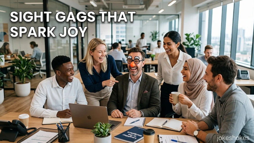 Sight Gags That Spark Joy