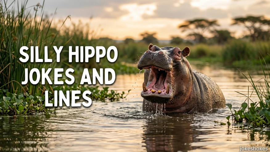 Silly Hippo Jokes and Lines