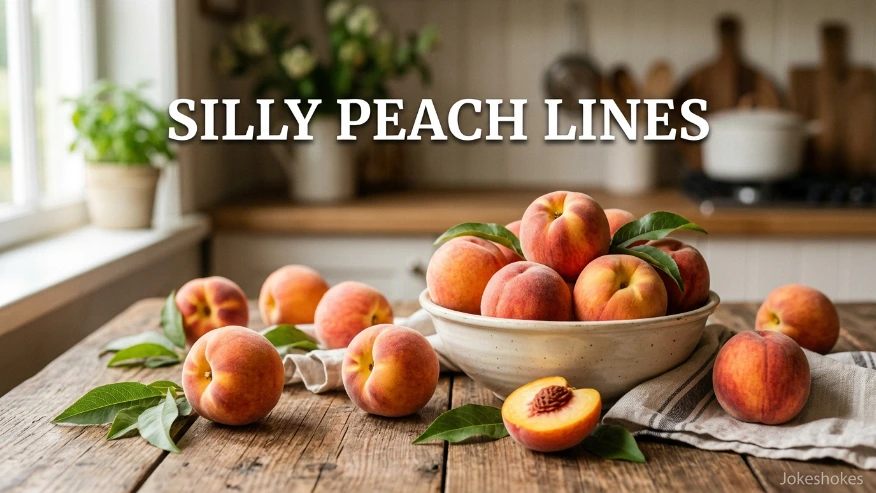 Silly Peach Lines