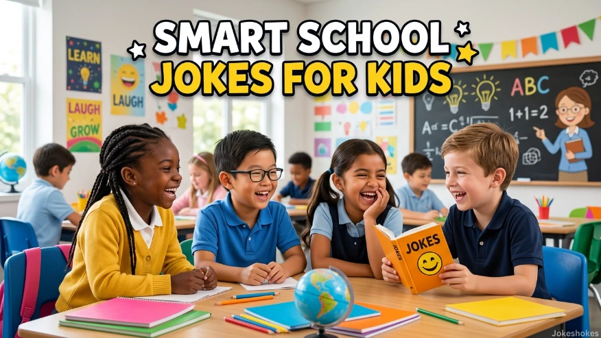 Smart School Jokes for Kids