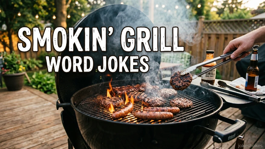 Smokin grill word jokes