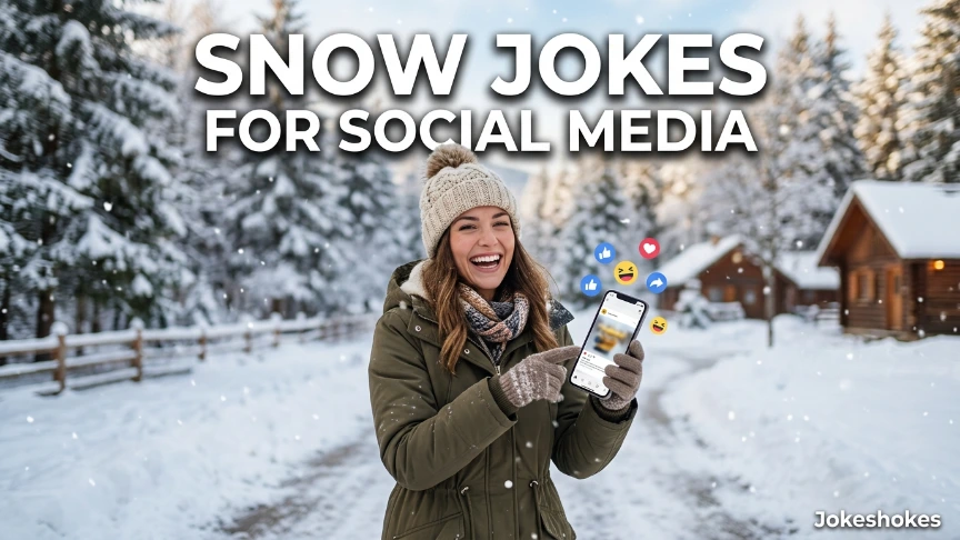 Snow Jokes for Social Media