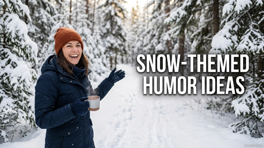 Snow-Themed Humor Ideas