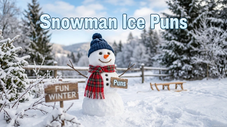 Snowman Ice Puns
