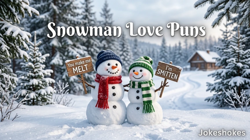 Snowman Love Puns
