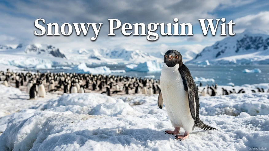 Snowy Penguin Wit