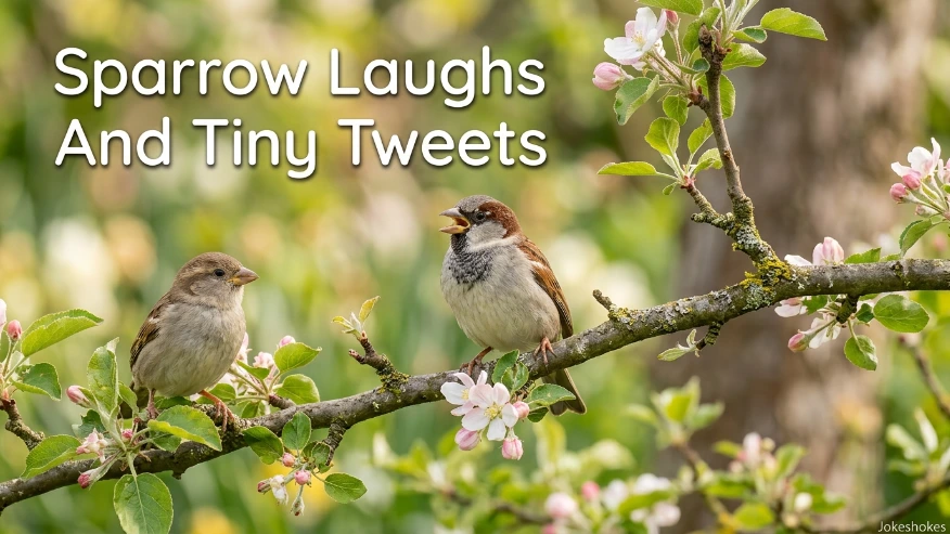 Sparrow Laughs And Tiny Tweets
