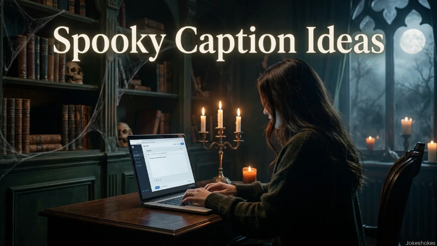 Spooky Caption Ideas