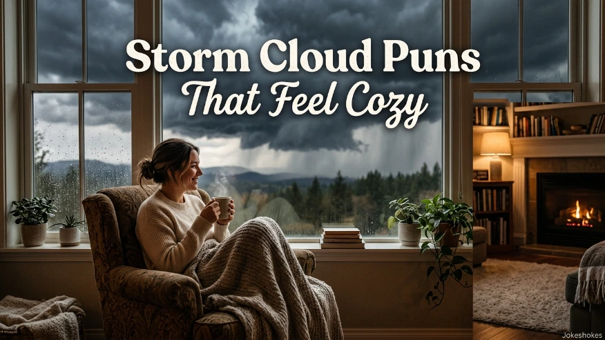 Storm Cloud Puns That Feel Cozy