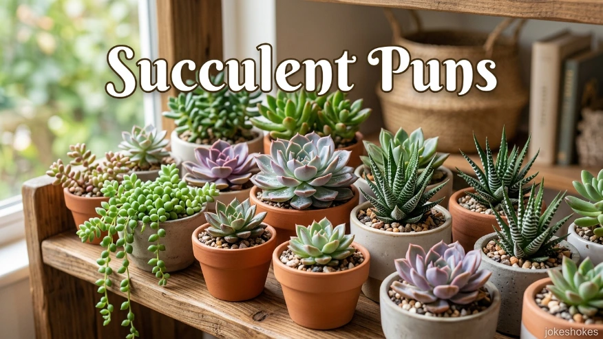 Succulent Puns
