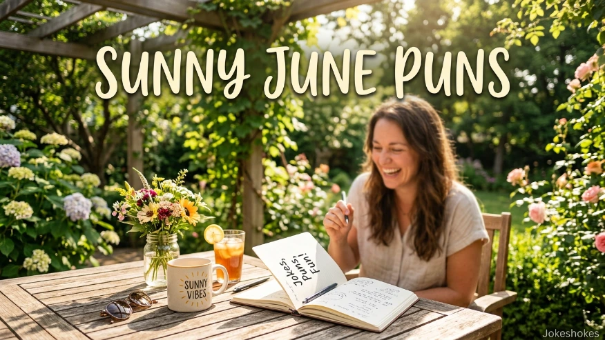 Sunny June Puns