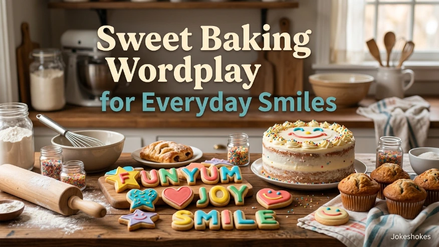 Sweet Baking Wordplay for Everyday Smiles