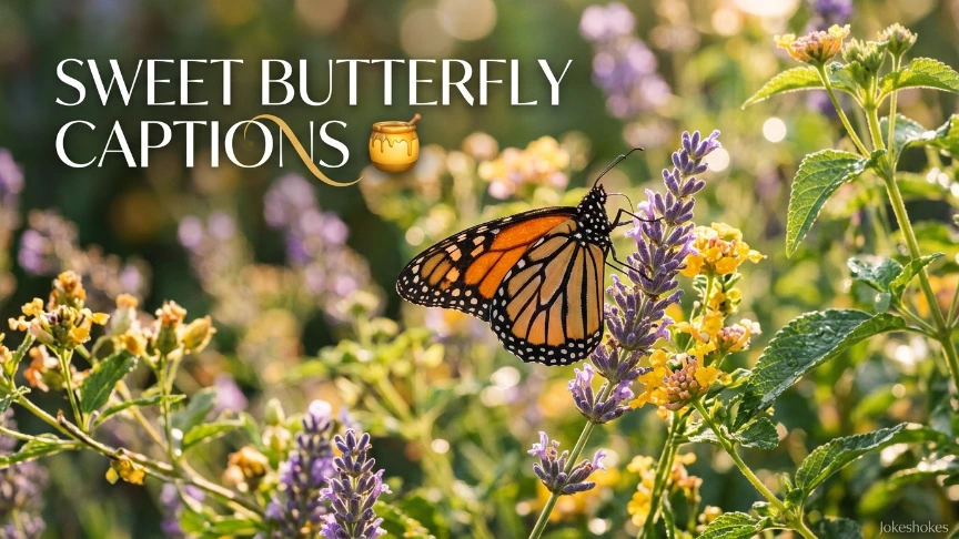 Sweet Butterfly Captions ๐ฏ